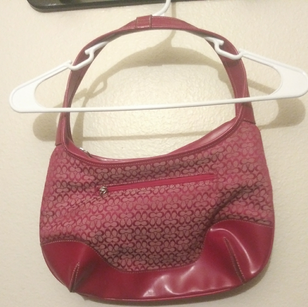 Red Coach Purse